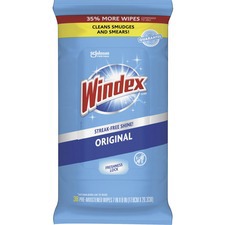 CLEANER,WINDEX,WIPES 38CT